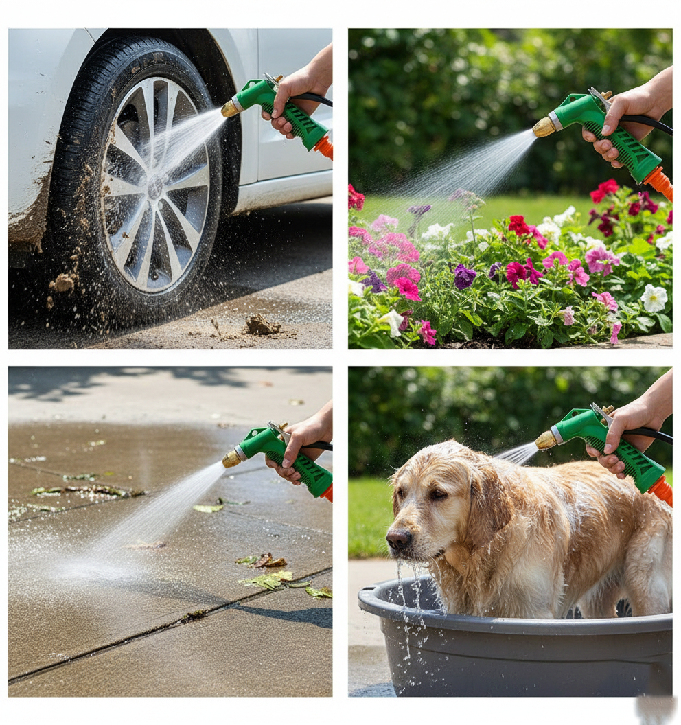 ABS Plastic Nozzle Garden Spray Gun